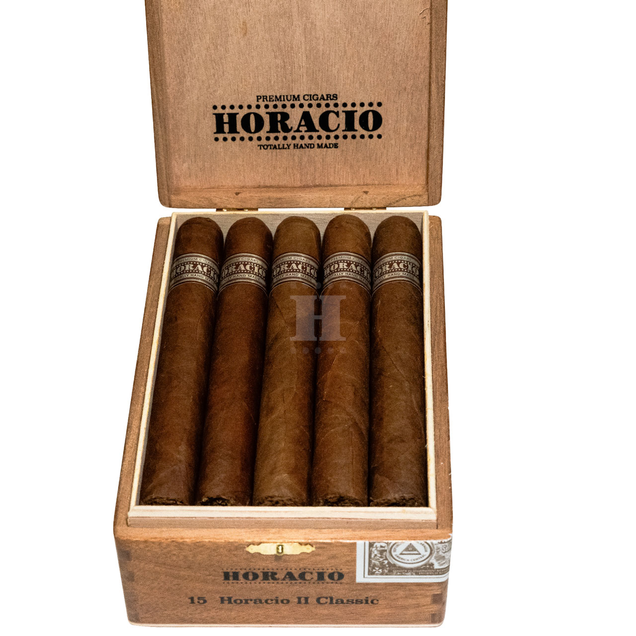 Horacio 2 Classic series box open front close-up