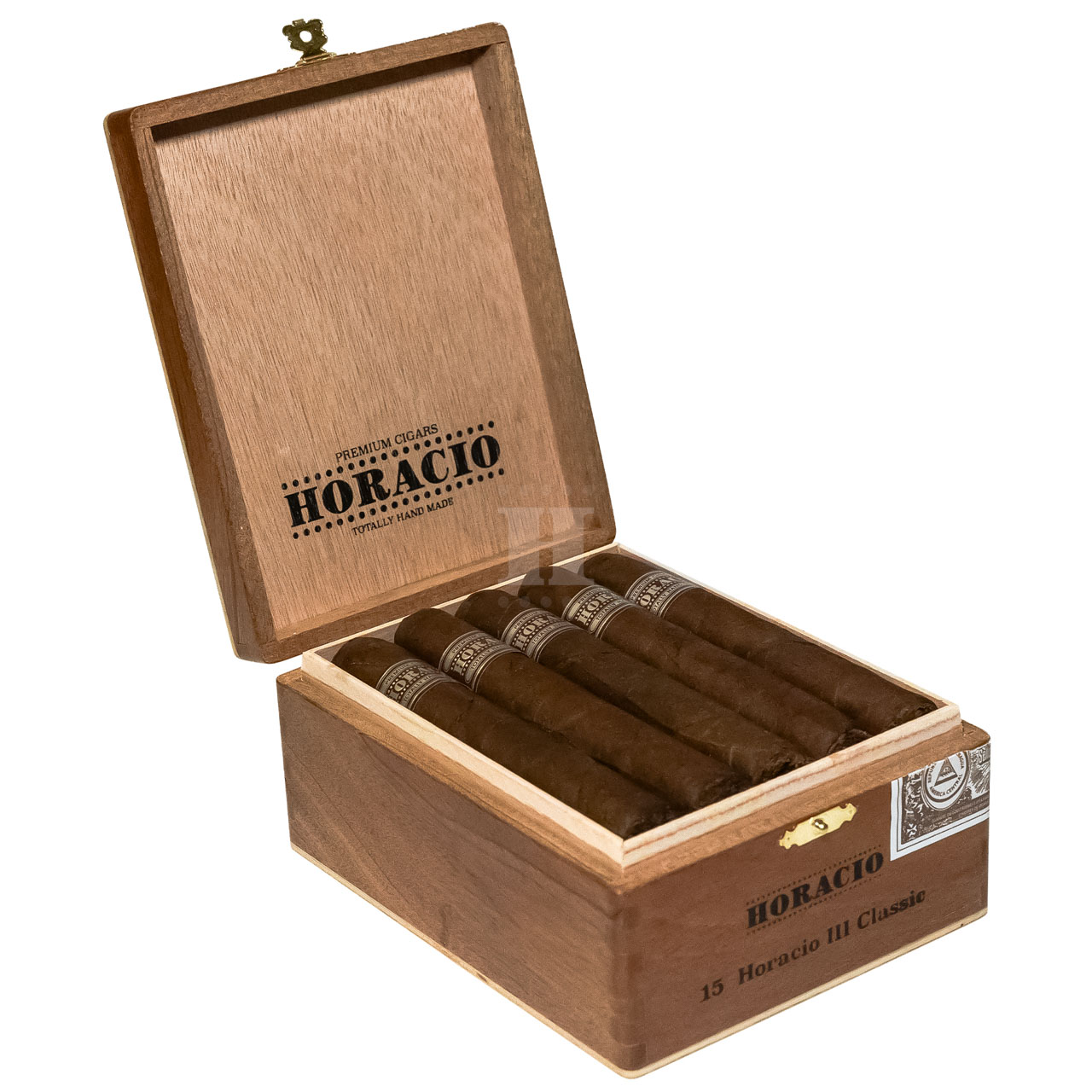 Horacio 3 Classic series box open angle
