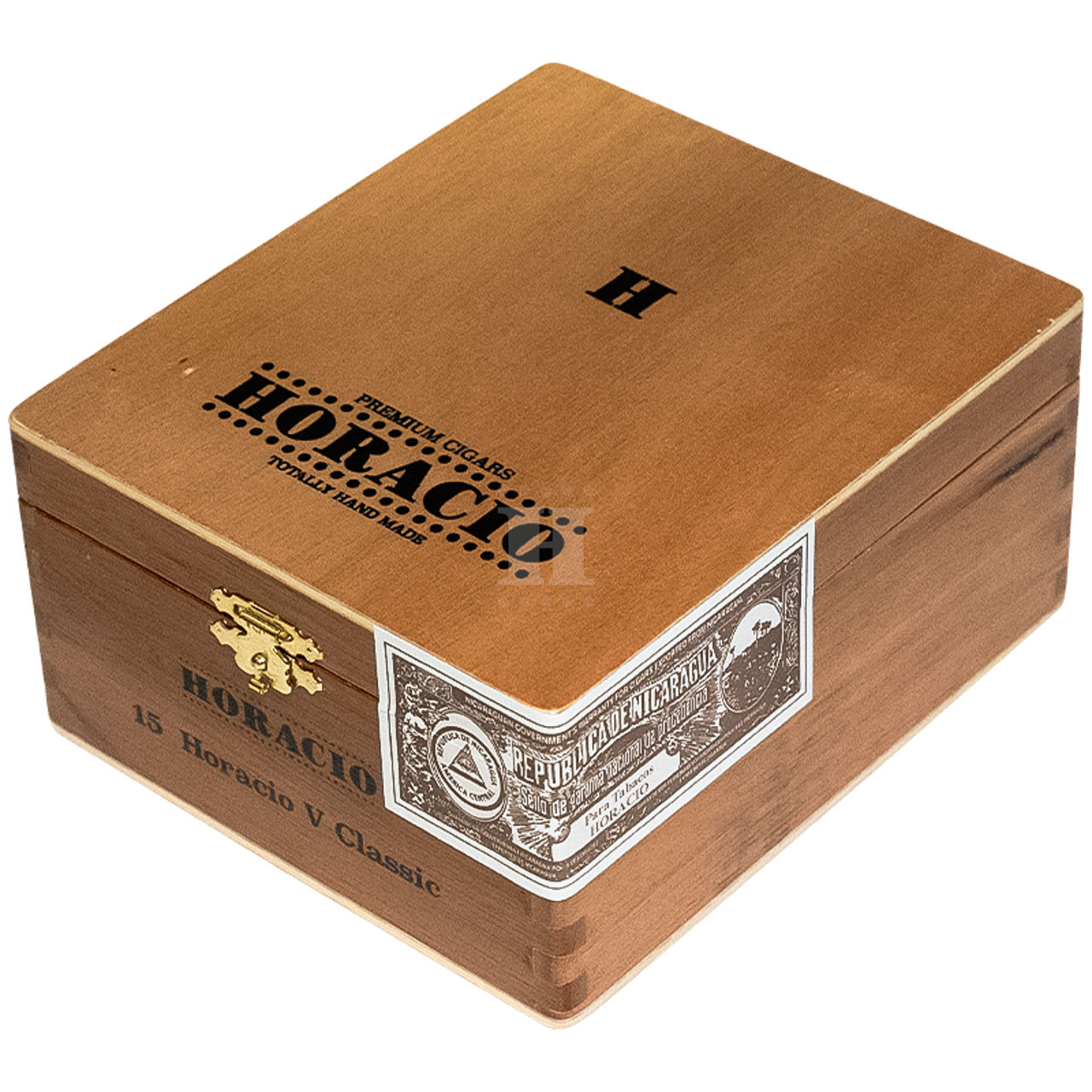 Horacio 5 Classic series box close angle